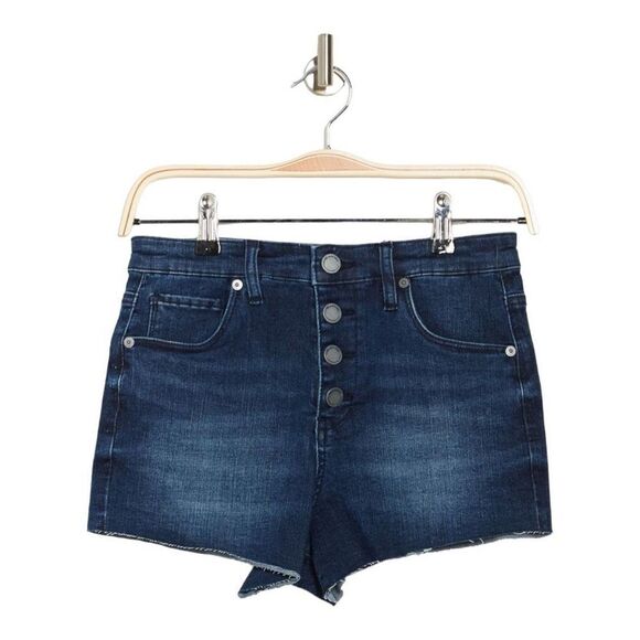 BLANKNYC high waisted cutoff denim shorts size 27 NWT - Picture 4 of 10